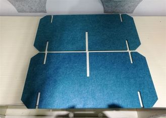 高さの調節可能なモジュラー オフィス用家具の音響の机は40色を仕切ります