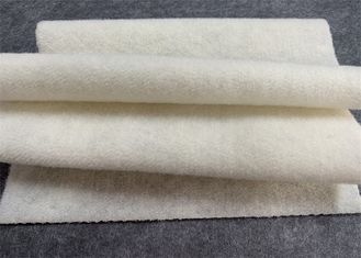 白の抵抗力がある非編まれたフェルトの生地1.5mmの厚さロール パッキング破損