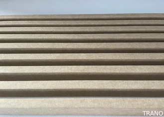 ポリエステル線維は形づいた音響の天井のバッフルの三角形をリサイクルした