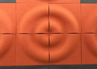 炎-抑制剤3dの音響の壁パネルの騒音の引きつけられる壁の芸術熱絶縁材