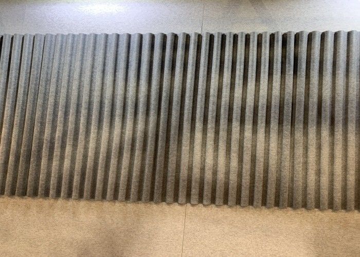 健全な抑える装飾的な3d音響の壁パネル ペットはオフィスのために感じました