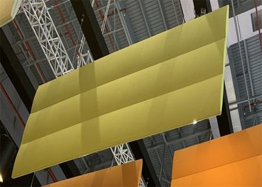 耐久財のフェルトの天井は吸音力、多着色された掛かる音のバッフルを迷わせます