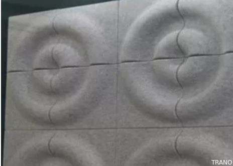 Bは水平に3D音響の壁を妨げる物質的な音をパネルをはめる半うね状にリサイクルした